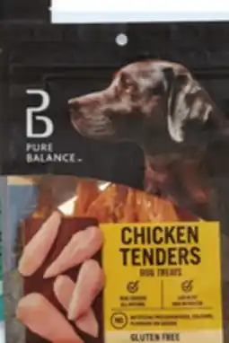 Walmart Pure Balance chicken or duck tenders dog treats offer