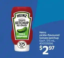 Walmart Heinz pickle-flavoured tomato ketchup offer