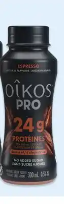 Walmart Oîkos Pro drinkable yogurt offer