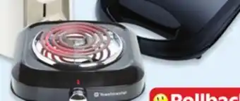 Walmart Toastmaster electric single burner offer