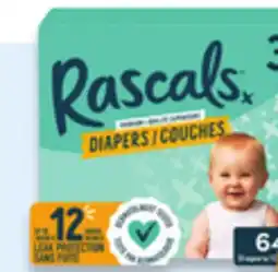Walmart Rascals premium superpack diapers offer