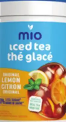Walmart Mio Iced Tea Drink Mix offer