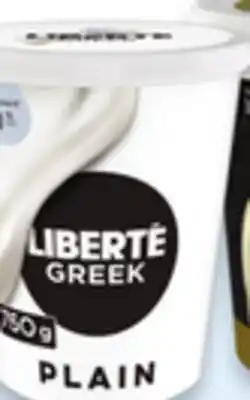 Walmart Liberté Greek yogurt tubs offer