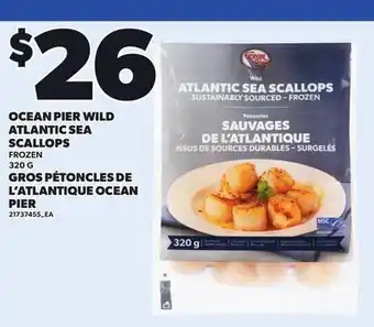 Independent Grocer OCEAN PIER WILD ATLANTIC SEA SCALLOPS offer