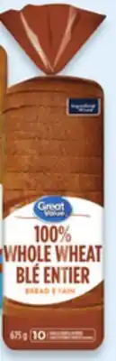 Walmart Great Value sliced bread offer