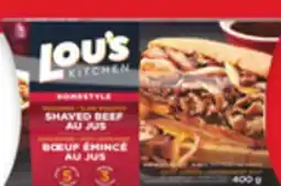 Walmart Lou's Kitchen fully cooked entrees offer