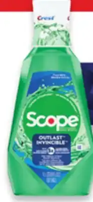 Walmart Crest Scope Outlast mouthwash offer