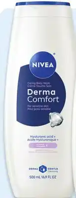 Walmart Nivea Derma Comfort body wash offer