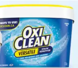 Walmart OxiClean stain remover powder offer