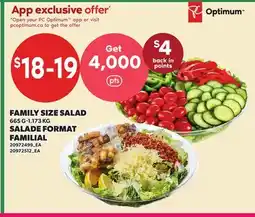 Independent Grocer FAMILY SIZE SALAD, 665 G-1.173 KG offer