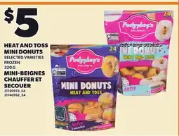 Independent Grocer HEAT AND TOSS MINI DONUTS offer
