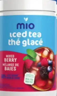 Walmart Mio Iced tea drink mix offer