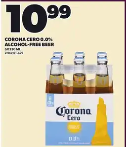 Loblaws CORONA CERO 0.0% ALCOHOL-FREE BEER offer