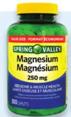 Walmart Spring Valley magnesium offer