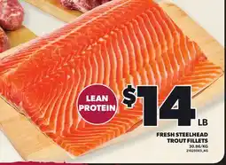 Loblaws FRESH STEELHEAD TROUT FILLETS offer