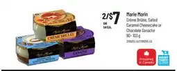 Loblaws MARIE MORIN CRÈME BRÛLÉE, SALTED CARAMEL CHEESECAKE OR CHOCOLATE GANACHE offer