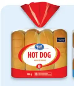 Walmart Great Value hot dog buns offer