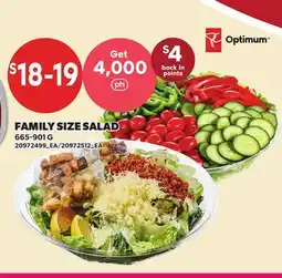 Loblaws FAMILY SIZE SALAD offer
