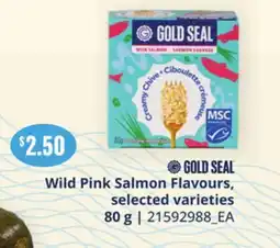 Loblaws GOLD SEAL WILD PINK SALMON FLAVOURS offer
