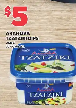 Loblaws ARAHOVA TZATZIKI DIPS offer