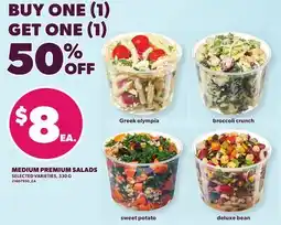 Loblaws MEDIUM PREMIUM SALADS offer