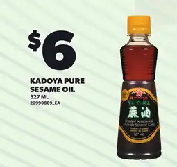 Loblaws KADOYA PURE SESAME OIL offer