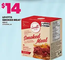 Loblaws LEVITTS SMOKED MEAT offer