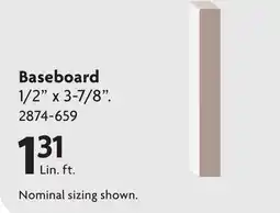 Home Hardware Primed MDF Moulding offer