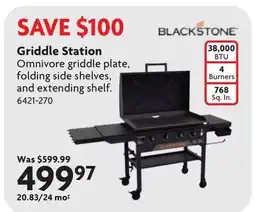 Home Hardware Griddle Station offer