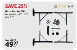 Home Hardware Gate Bracket Kit For openings offer