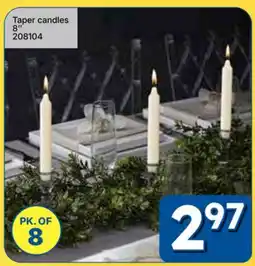 Rossy Taper candles 8 offer
