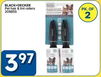 Rossy BLACK+DECKER Pet hair & lint rollers offer