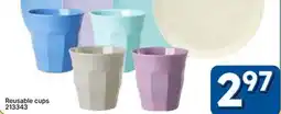 Rossy Reusable cups offer