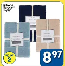 Rossy NIRVANA Bath towels offer