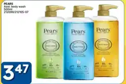 Rossy PEARS Asst. body wash offer