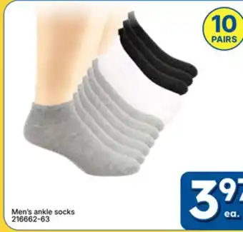 Rossy Men's ankle socks offer