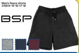 Rossy BSP Men's fleece shorts offer