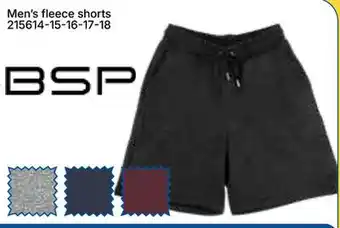 Rossy BSP Men's fleece shorts offer