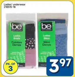 Rossy BE Ladies' underwear offer