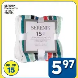 Rossy SERENIK Facecloths offer