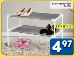 Rossy Fabric storage rack offer