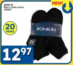 Rossy ZONE IN Men's ankle socks offer