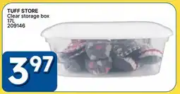 Rossy TUFF STORE Clear storage box offer