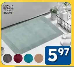 Rossy DAKOTA Bath mat offer