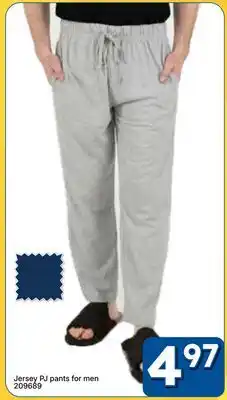 Rossy Jersey PJ pants for men offer