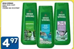 Rossy IRISH SPRING Ass. body wash offer