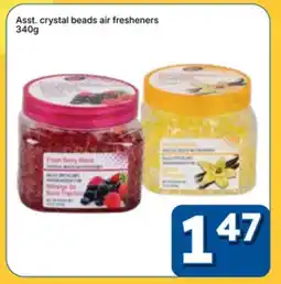 Rossy Asst. crystal beads air fresheners offer