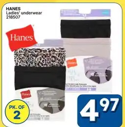 Rossy HANES Ladies' underwear offer
