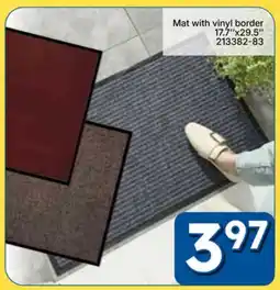 Rossy Mat with vinyl border offer