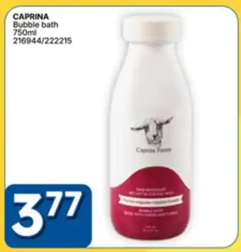 Rossy CAPRINA Bubble bath offer